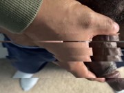 Listen To Him Make His Thick Long Big Black Dick Nut - DameSmiff 4/16