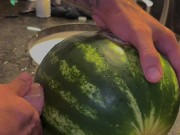 Fucking watermelon ,big dick,love sex 14/16