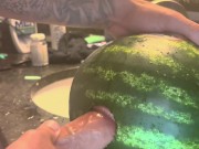 Fucking watermelon ,big dick,love sex 5/16
