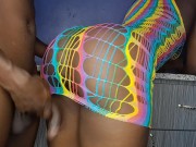 HEAVY BACKSHOT ON MY NAUGHTY EBONY STEP MOM 9/16