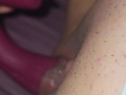 Fucking my pussy with toy secretly under the blanket.#2 8/16