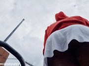 Shameless Girl ITCHING Her Pussy and ASSHOLE in PUBLIC and Sniffing Her Finger 8/16