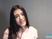 Busty Latina cutie Alice Thunder is willing to do anything if I dont call her boss 4/16