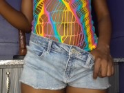 I CAUGHT MY MAID SEXTING WITH HER BOYFRIEND IN MY KITCHEN 7/16