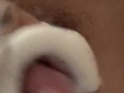POV Solo bwc soapy shower masturbation with cum 1/16