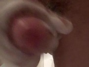POV Solo bwc soapy shower masturbation with cum 15/16