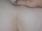 Bouncing my ass on his uncut cock 15/16