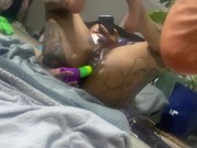 Anal training for. CalypsoSoWavy 1/16