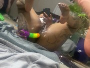 Anal training for. CalypsoSoWavy 9/16