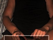 Dirty_Ruth is playing with her pussy and getting fucked in a little black dress 1/16