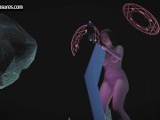 Woman Grows and Expands into Bimbo Goddess After Finding Lost Artifact 11/16