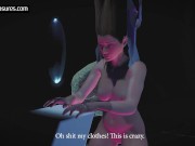 Woman Grows and Expands into Bimbo Goddess After Finding Lost Artifact 7/16