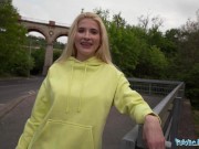 Public Agent Blonde haired stunner fucked deep outdoors 2/16