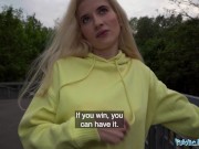 Public Agent Blonde haired stunner fucked deep outdoors 4/16