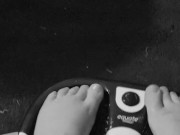 Beautiful soapy feet 12/16