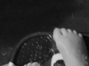 Beautiful soapy feet 14/16