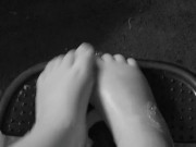 Beautiful soapy feet 16/16