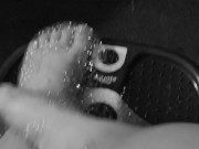 Beautiful soapy feet 2/16