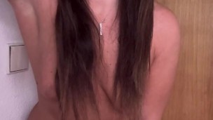 A NAUGHTY😈 Girl Pissing In A Cup💦