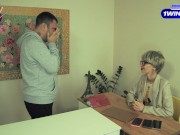 Милфа начальница залетела от подчиненного (4 Серия) 3/16