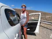 Jenny Privat - Erst das Fötzchen im Auto gewichst und dann public gepisst 11/16