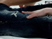 Sensual Threesome with My Hot StepSisters - LETSDOEIT 1/16