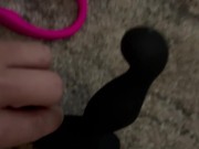 Oh the fun to be had! P-Massage with a bit of sex doll fucking!! 13/16