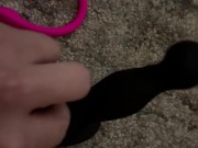 Oh the fun to be had! P-Massage with a bit of sex doll fucking!! 14/16