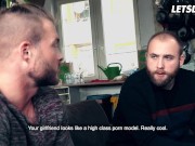 StepSis Has Dirty Threesome With Two Big Dicks - HORNY HOSTEL 3/16