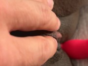 Husband uses pussy pump on Ebony Muscle wife's GIANT CLIT!! 5/16