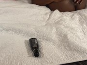 Husband uses pussy pump on Ebony Muscle wife's GIANT CLIT!! 7/16