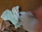 Jerk off with step sister dirty panties 10/16