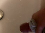 Jerk off with step sister dirty panties