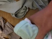 Jerk off with step sister dirty panties 9/16