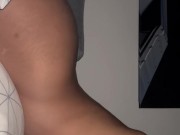 Amateur Teen grinding on pillows 6/16