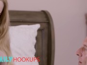 FAMILY HOOK UPS - Emma Starletto Catches Her Dad's Friend Checking Her Out And Gets A Wild Idea 4/16