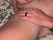 Husband jerks off while wife is away 3/16