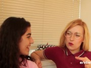 Ersties - Hot Lesbian Babes Get Kinky Between the Sheets 7/16