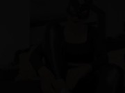 Kneel down and be good, then the mistress will let you smell her sweaty soles! 2/16