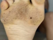 Feet fetish for hungry slave 13/16