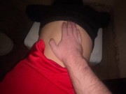 Распутная шлюшка получила Огромную порцию спермы прямо в рот 9/16