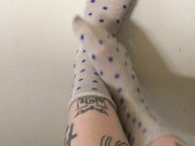scratchy socks fetish ASMR 3/16