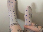 scratchy socks fetish ASMR 6/16