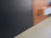 The boss catches her doing nothing and gives her a good fuck 5/16