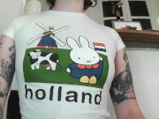 no bra wearing a tight shirt 5/16