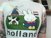 no bra wearing a tight shirt 7/16