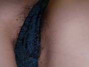 夏の暑い夜にTバックでヨガをしている妻にイタズラ。 4/16