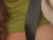 Kate fingering while Carl Drive -- Vertical Video 8/16