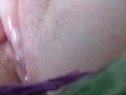 Making my pussy squirt *Up close view* 14/16