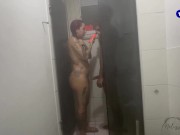 Transamos no chuveiro bem gostoso e ganhei leite na boquinha até a ultima gota. PART2 6/16